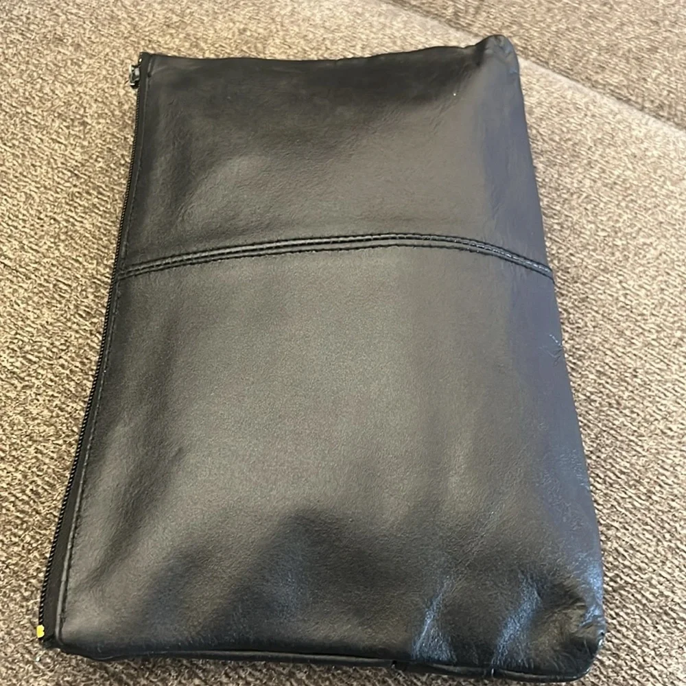 Black‎ Clutch Leathers Bag